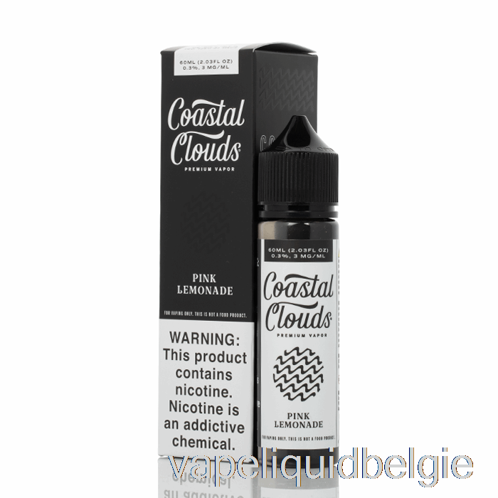 Vape België Roze Limonade - Kustwolken Co. - 60 Ml 6 Mg